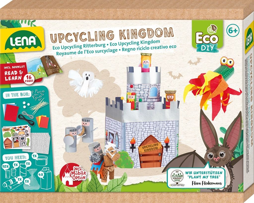Dřevěné hračky Lena Kreativní box Eco království