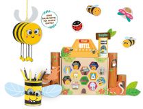 Dřevěné hračky Lena Kreativní box Eco včela