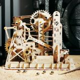 Dřevěné hračky RoboTime 3D skládačka kuličkové dráhy Kaskáda