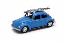 Dřevěné hračky Welly Volkswagen Beetle model 1:34 modrý