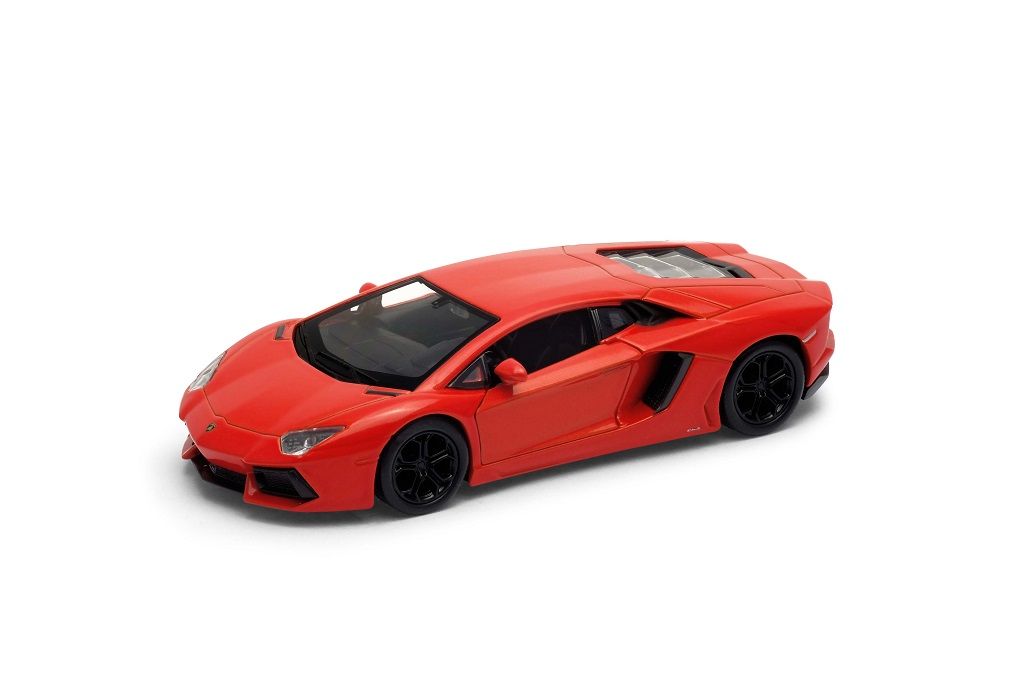 Dřevěné hračky Welly Lamborghini Aventador LP700-4 1:34 bílá
