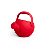 Dřevěné hračky Bigjigs Toys Silikonová konvička červená Cherry