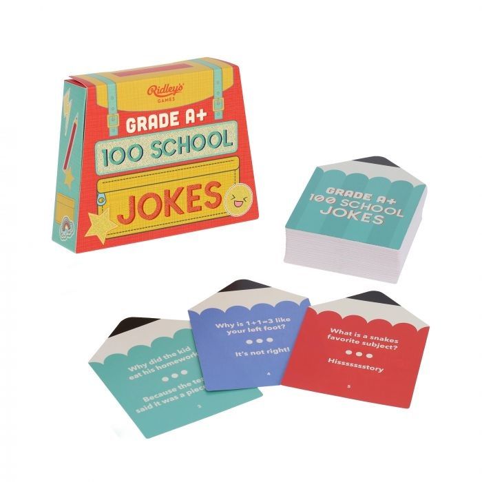 Dřevěné hračky Ridley's Games 100 školních vtipů