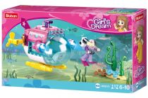 Dřevěné hračky Sluban Girls Dream M38-B0921D Ponorka