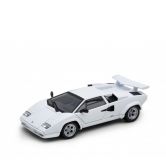 Dřevěné hračky Welly Lamborghini Countach LP 500 S 1:34 bílá