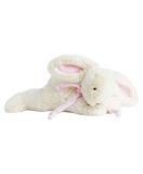 Dřevěné hračky Doudou Dárková sada - Plyšový králíček pink 30 cm Doudou et Compagnie Paris