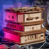 Dřevěné hračky iDventure Hlavolam úniková místnost Skříňka Davyho Jonese