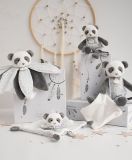 Dřevěné hračky Doudou Dárková - plyšová panda s dečkou 28 cm Doudou et Compagnie Paris