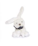 Dřevěné hračky Doudou Plyšový králíček s šátkem 12 cm Doudou et Compagnie Paris