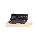 Dřevěné hračky Bigjigs Rail diesel posunovací lokomotiva na baterie