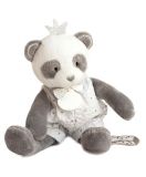 Dřevěné hračky Doudou Dárková sada - plyšová hračka panda s dečkou 20 cm Doudou et Compagnie Paris
