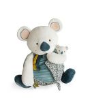 Dřevěné hračky Doudou Koala Yoca s prostorem pro uložení pyžámka 40 cm Doudou et Compagnie Paris
