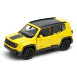 Dřevěné hračky Welly Jeep Renegade Trailhawk (2016) 1:34 žlutý