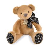 Dřevěné hračky Doudou Histoire d´Ours Plyšový kamarád světle hnědý medvídek 40 cm