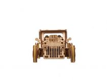 Dřevěné hračky Ugears 3D dřevěné mechanické puzzle The Hot Rod Furious