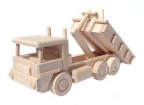 Dřevěné hračky Ceeda Cavity Nákladní auto s kontejnerem
