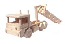 Dřevěné hračky Ceeda Cavity Nákladní auto s kontejnerem