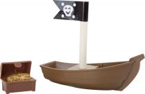 Dřevěné hračky small foot Dřevěná vláčkodráha piráti