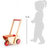 Dřevěné hračky Small Foot Dřevěný vozík s třemi koly Small foot by Legler
