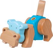 Dřevěné hračky small foot Kreativní sada hroch "Hippo"