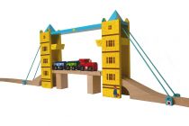 Dřevěné hračky small foot zvedací most vláčkodráhy Tower Bridge Paddington