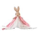 Dřevěné hračky Rainbow Plyšový muchláček králíček Flopsy růžový Rainbow Design Limited