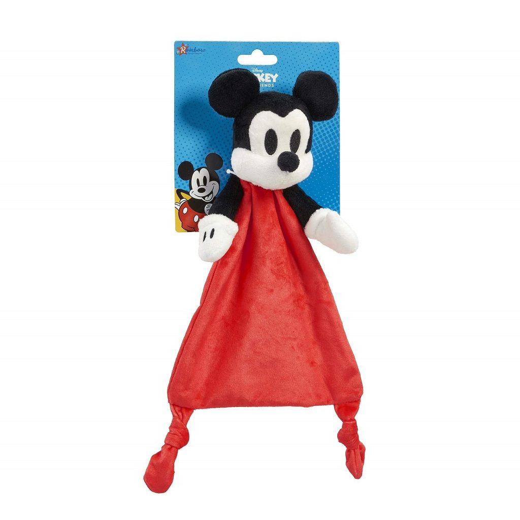 Dřevěné hračky Rainbow Plyšový muchláček Mickey Mouse Rainbow Design Limited