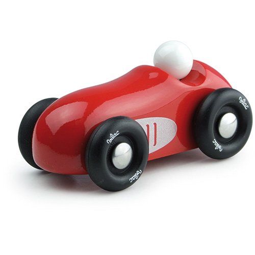Dřevěné hračky Vilac Sportovní auto mini červené