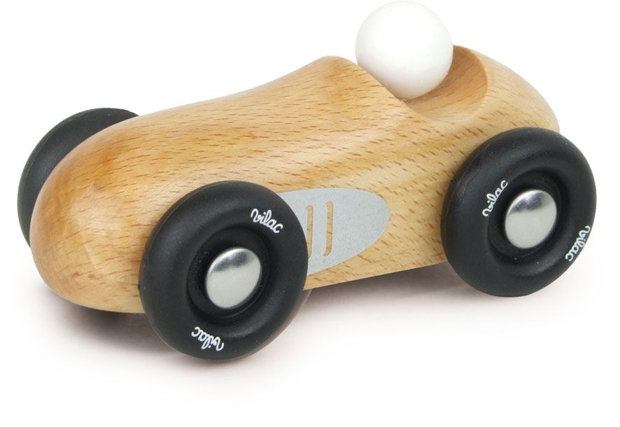 Dřevěné hračky Vilac Sportovní auto mini přírodní