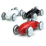Dřevěné hračky Vilac Závodní auto Speedster bílé