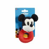 Dřevěné hračky Rainbow Plyšové chrastítko Mickey Mouse Rainbow Design Limited