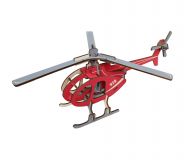Woodcraft Dřevěné 3D puzzle Vrtulník