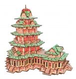 Woodcraft Dřevěné 3D puzzle YueJiang Tower