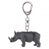Dřevěné hračky Mojo Klíčenka nosorožec