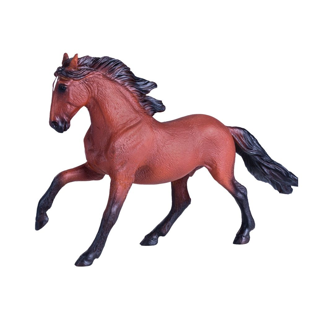 Dřevěné hračky Mojo Kůň Lusitánský hnědý