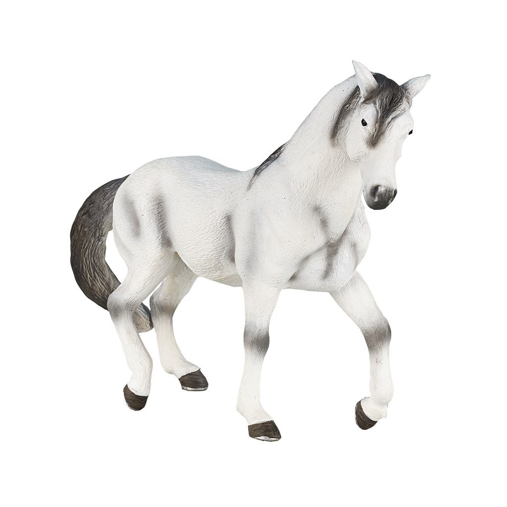 Dřevěné hračky Mojo Andaluský hřebec šedý