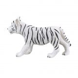 Dřevěné hračky Mojo Tygr bílý mládě stojící