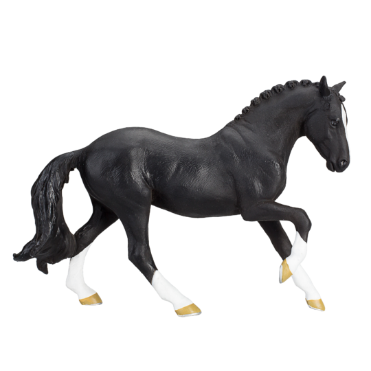 Dřevěné hračky Mojo Hanoverský černý kůň