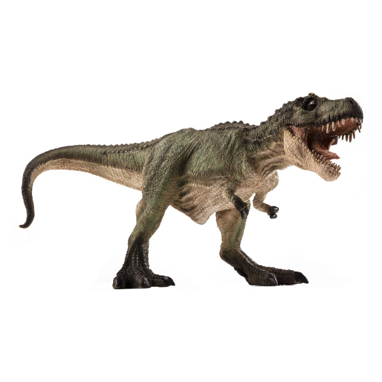 Dřevěné hračky Mojo Tyrannosaurus lovící zelený