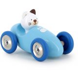 Dřevěné hračky Vilac Závodní auto Kočička Mariette