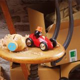 Dřevěné hračky Vilac Závodní auto Tučňák René