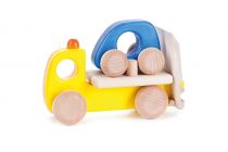 Dřevěné hračky Bajo Odtahovka s autíčkem