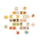 Dřevěné hračky Bigjigs Toys Didaktické puzzle Barvy