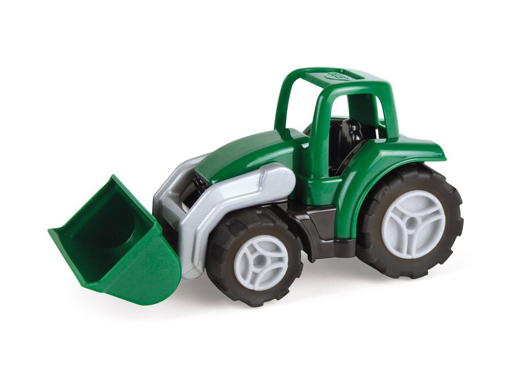 Dřevěné hračky Lena Workies traktor