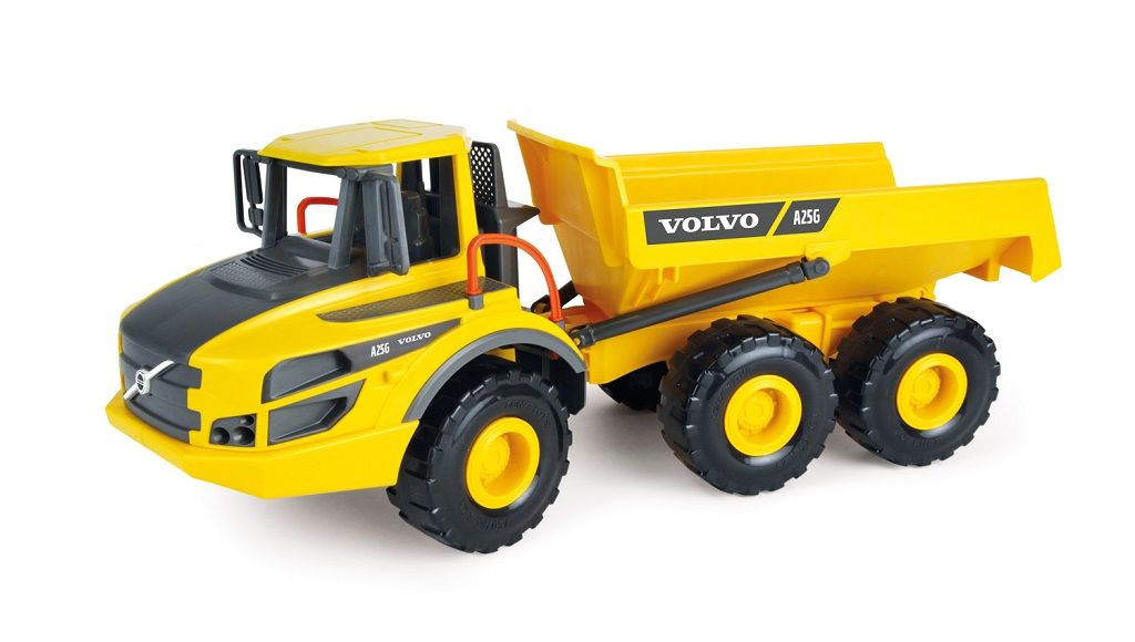 Dřevěné hračky Lena WORXX nákladní auto Volvo A25G
