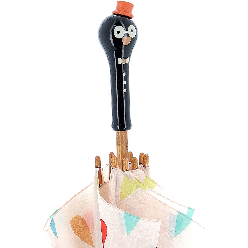 Dřevěné hračky Vilac Deštník tučňák René