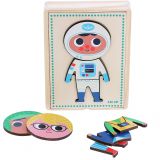 Dřevěné hračky Vilac Oblékací puzzle Jules