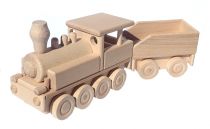Dřevěné hračky Ceeda Cavity Parní lokomotiva