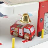 Dřevěné hračky Le Toy Van Hasičská a záchranná garáž