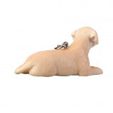 Dřevěné hračky Mojo Klíčenka štěně labradora